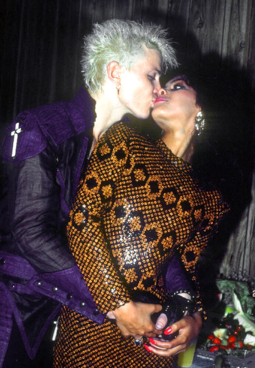 VANITY AND BILLY IDOL