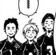 volleyball-haikyuudorks:  because even the most reliable senpais are total dorks(behold karasuno third years)part 7 of my because series