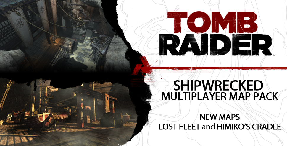 Tomb Raider: Shipwrecked Multiplayer Map Pack Out Now!
Ready for another new multiplayer offering? The Shipwrecked Multiplayer Map Pack is out now, featuring two new levels playable in Free-For-All mode.
Lost Fleet: A massive beached ship serves as a...