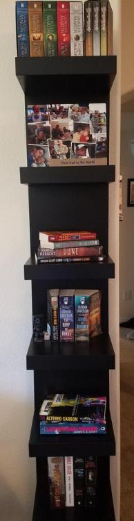 (1042x4032) Its not much, but I finally have a shelf for displaying my favorites.
