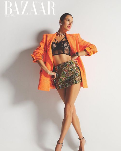 Alessandra Ambrosio for Harper’s Bazaar Mexico - March 2022