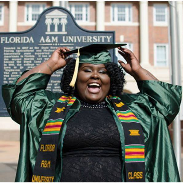 blackgirlsrpretty2:  Black girls are educated too! :) #FAMU grad