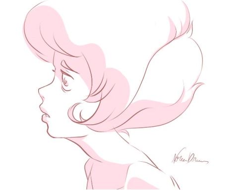 noreendraws:Pink Diamond doodle