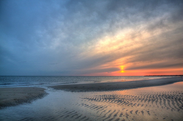 bmrgould:  Hvidberg April Sunset 18 by blavandmaster on Flickr.