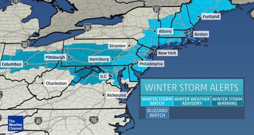 thepoliticalfreakshow:  micdotcom:  A “potentially historic” snowstorm is coming