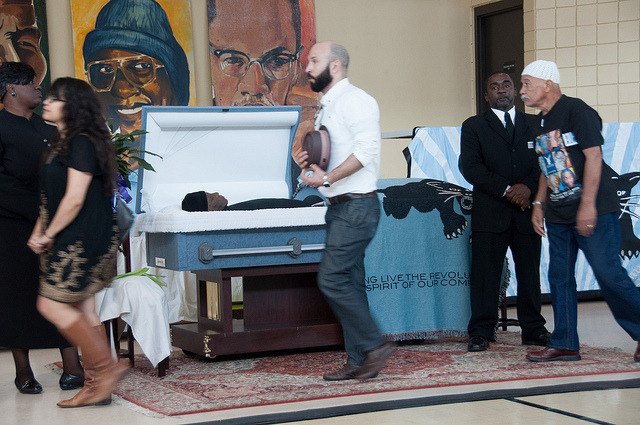 fuckyeahmarxismleninism:  New Orleans: Funeral of political prisoner and Black Panther