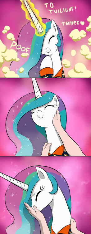 bronyatheart:  kukutjulu01:  Celestia simulatorby doubleWbrothers  This did not turn out the way i expected