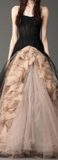 artschoolglasses:  Favourite Fashion: Vera Wang, Fall 2012 Bridal