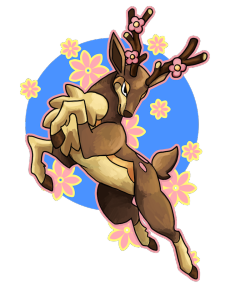 iris-sempi:  SPRING SAWSBUCK!Sawsbuck is