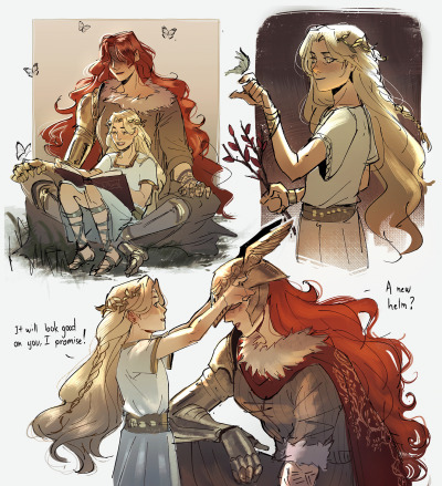 killjo-q:Empyrean Twins Something softer for a change&hellip;