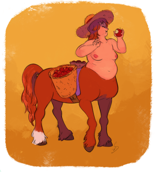 shelzie:draft centaur ladies!