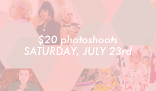 Metrocon is coming up soon and I have SIX slots available for photoshoots! If you’re scrambling for 
