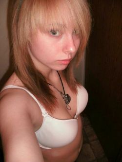 chrisishereon:  Finally found a lesbian friend. :)Her name is Kaylee, and I’ve got her kik. But she wants to stay anonymous. Looks like she’s an easy lay. What do you think?