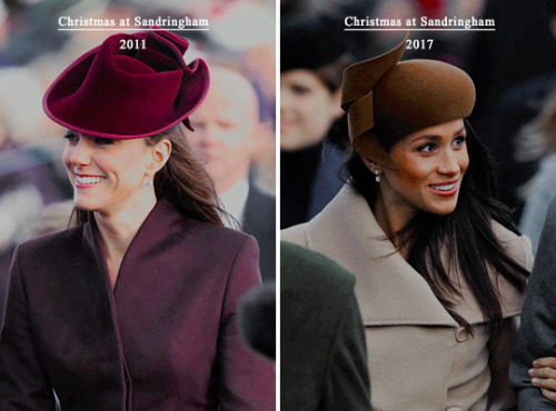 lenoreamidala: Kate Middleton and Meghan Markle + Royal Firsts