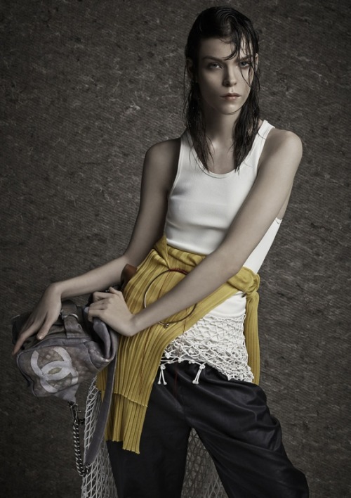 Meghan shot by David Dunan for  El País Semanal styling by Andreas Kokkino