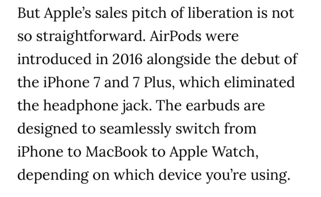 AirPods Are a Tragedy