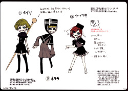 Homurahyakuya:official Character Designs From The Rebellion Production Inu Curry