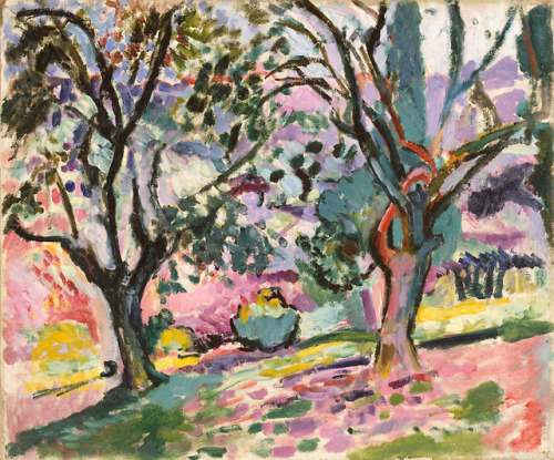 artist-matisse - Olive Trees at Collioure, Henri...