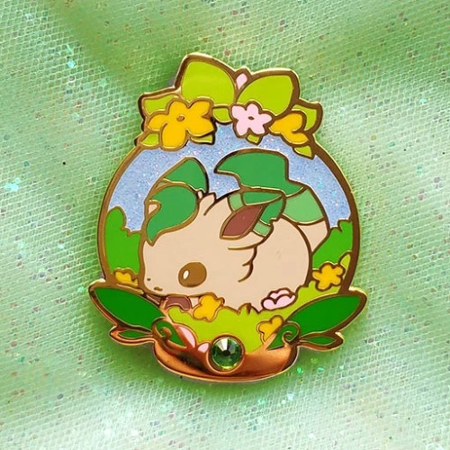 retrogamingblog2:Eeveelution Pins made by WeishiALL BABEY