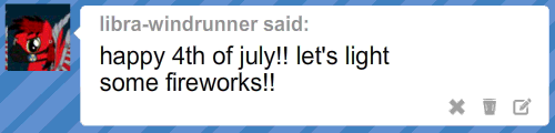 ask-frigiddrift:  Happy 4th of July! &lsquo;MERICA! [This post has been supported