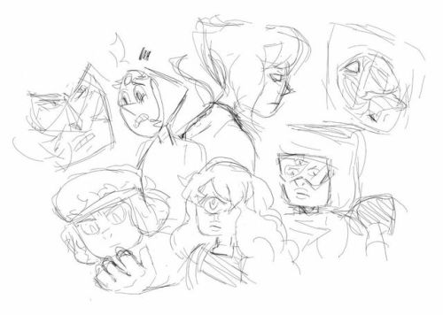 Sex revolutionary-bird:  some su doodles from pictures