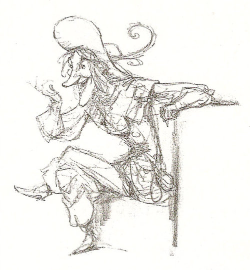 Disney’s Hunchback Art Appreciation: Clopin Artists: Jean Gillmore, Peter de Seve, Paul and Ga