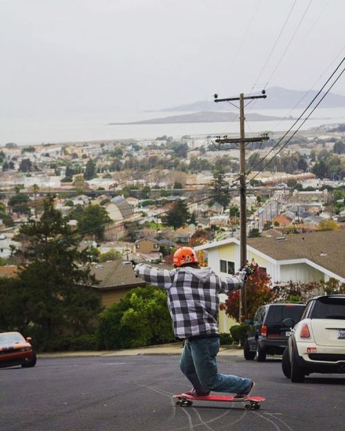 Miles Parker overlooking the bay before the rain falls #entitlementurethane #TENDERLOINS #mpoal #lon