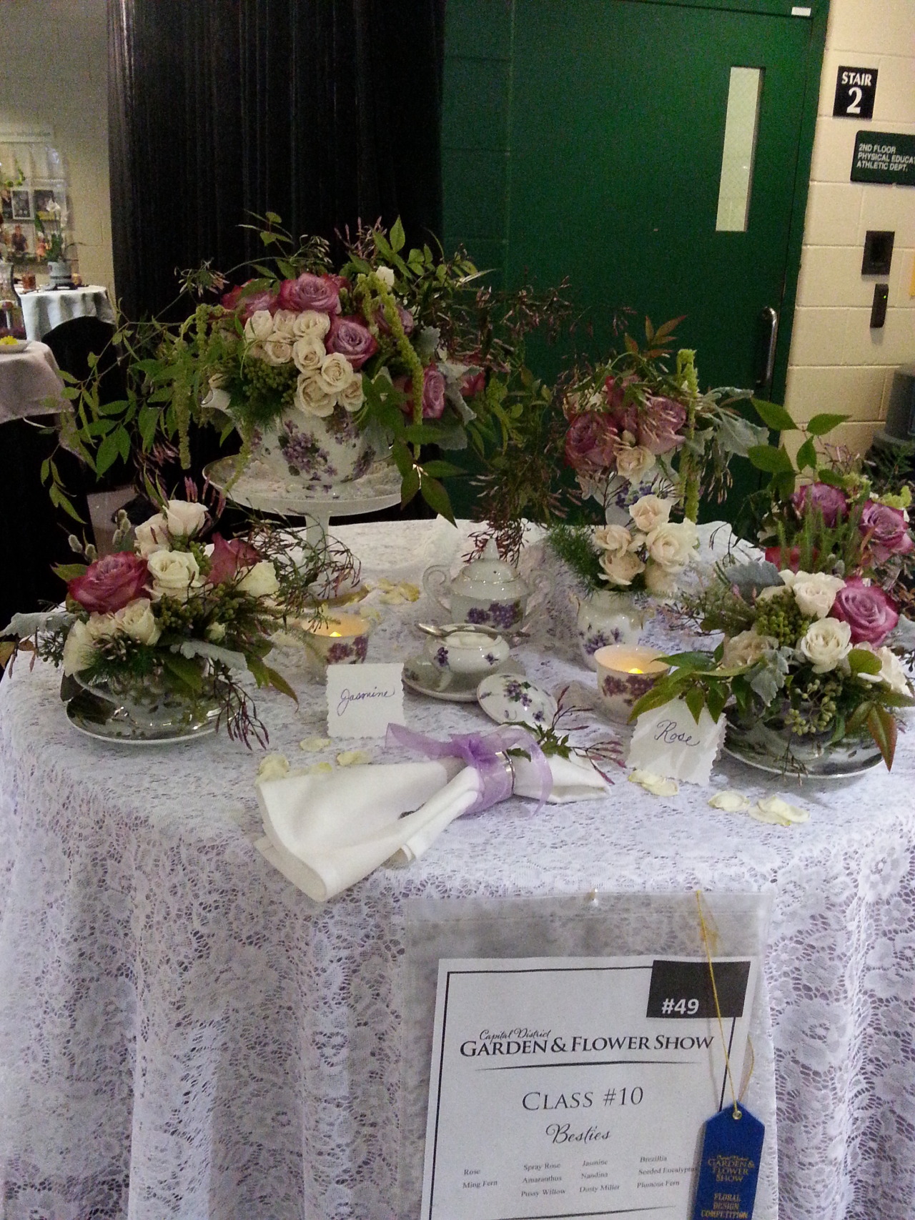 Tea and Flowers
