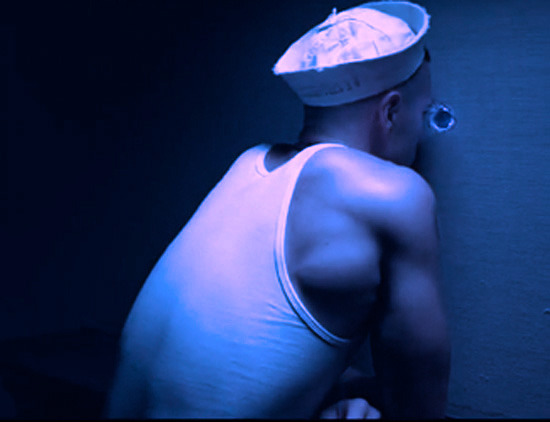 Marine Sword Swallower