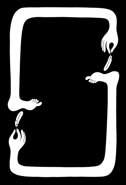 red-lipstick:  Mrzyk & Moriceau = Petra Mrzyk (b. 1973, Nuremberg, Germany) & Jean-François Moriceau (b. 1974, Nantes, France)   Drawings: Ink     Artists On Tumblr  