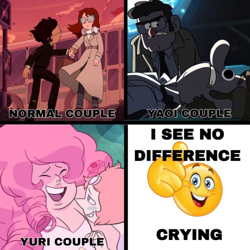 Angsty 2010s Cartoon Ships... Oh I Love U..... Never Leave