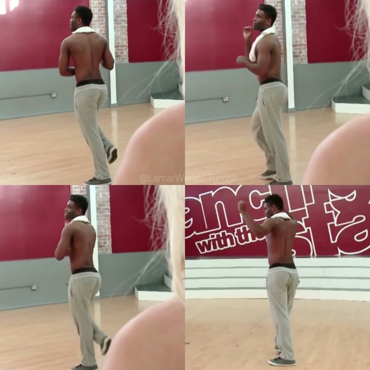 lamarworld:  ( PART 1 of 2 ) DWTS pro dancer Keo Motsepe ass 