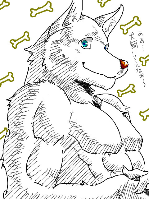 tigerlickspaw:  犬科ログ by-  やまけー  Awww