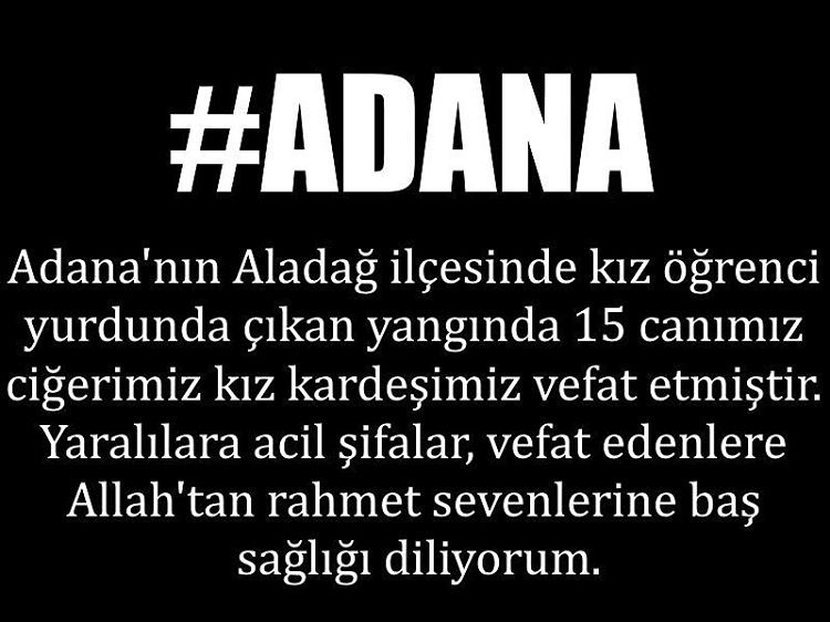 Adana'nın Aladağ ilçesinde...