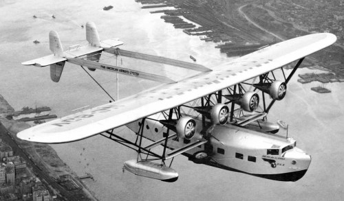 bigglesworld:  Sikorsky S-40 ‘American Clipper’. Carried 38 pax. The first of only 3 built and first flew in 1931. Damaged beyond repair in 1943.