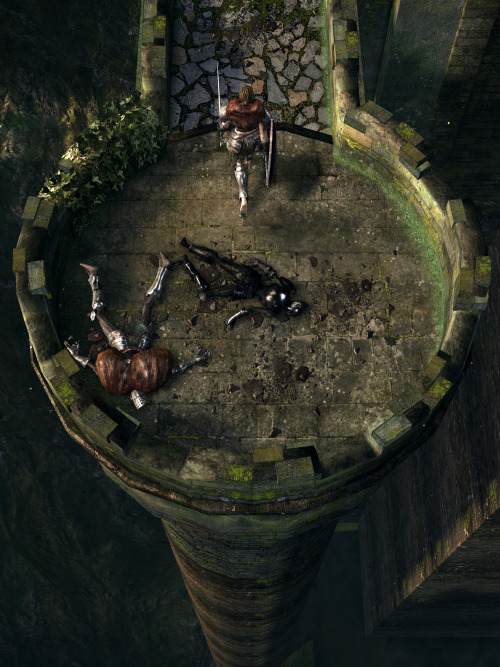 thewitchcraftreader:  Through hell and high water… Incredible high resolution Dark Souls screenshots by Dead End Thrills.