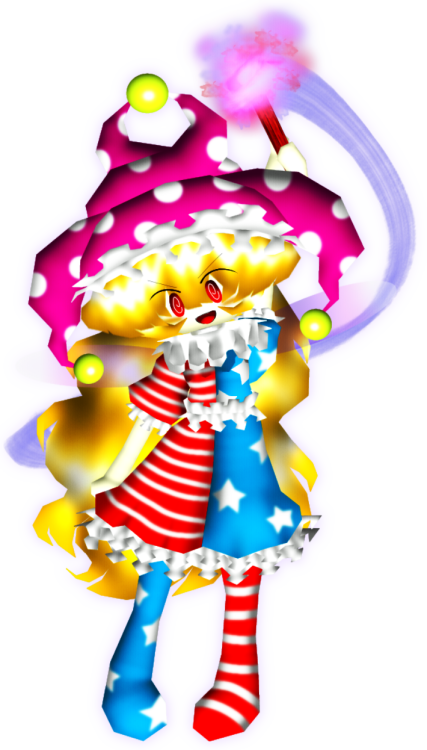 nostalplant:@diolosjesus request, “Clownpiece”