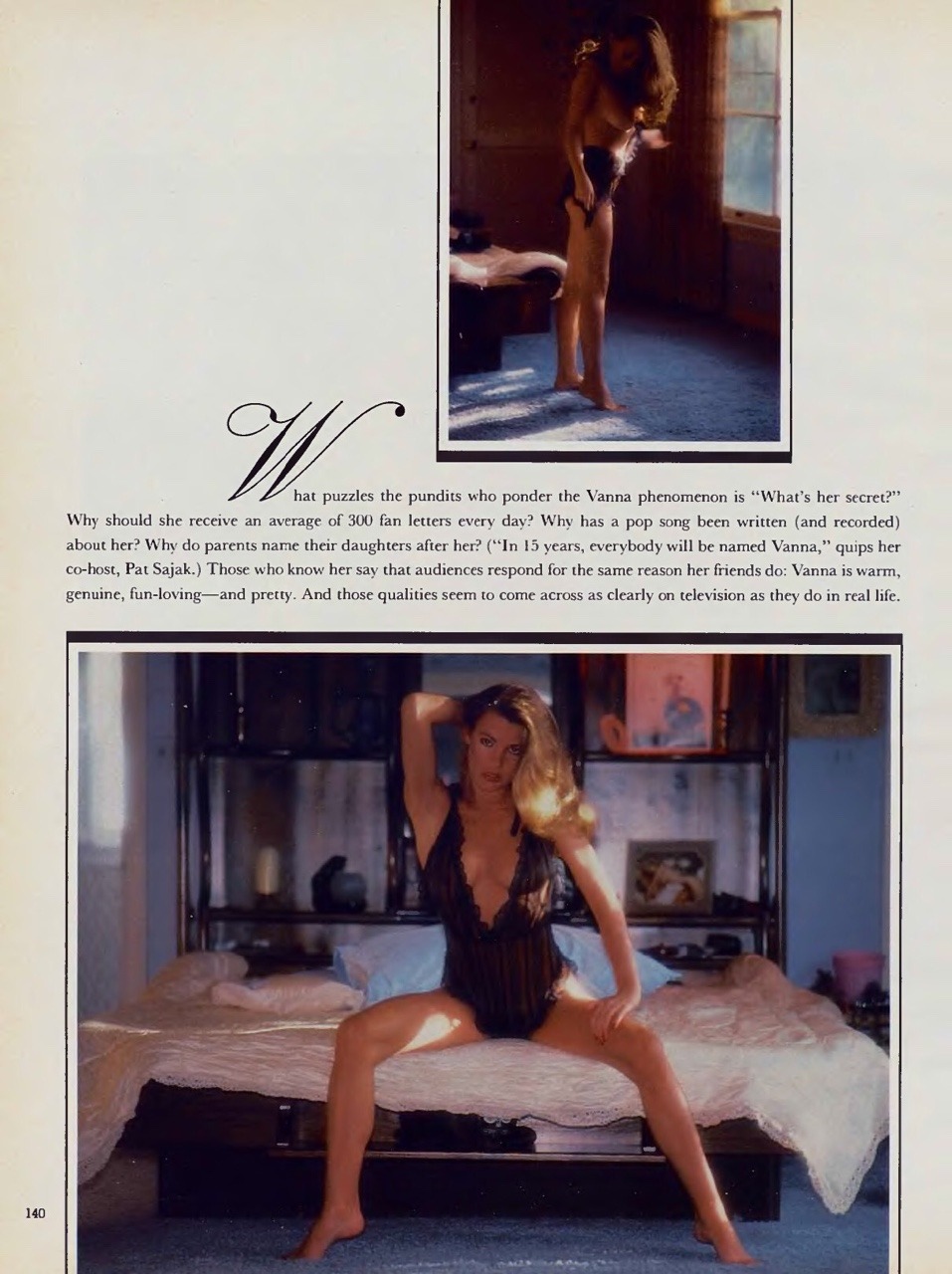 fortheloveofsexandgirls:  Vanna White | Playboy, May 1987 - Full Scan