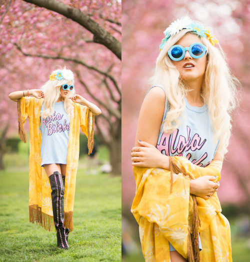 lookbookdotnu:  Aloha Flower Child  (by Rachel Lynch)
