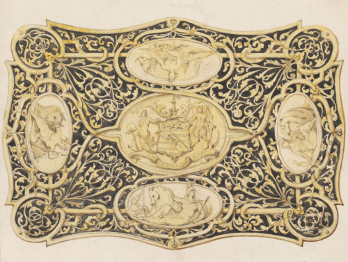 Charlotte Isabella Newman, the drawing of the gold casket is from an album of 1,593 designs, produce