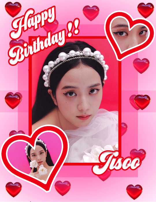 happy birthday jisoo worldstarjisooday #jisoo for kpop's female idols ...