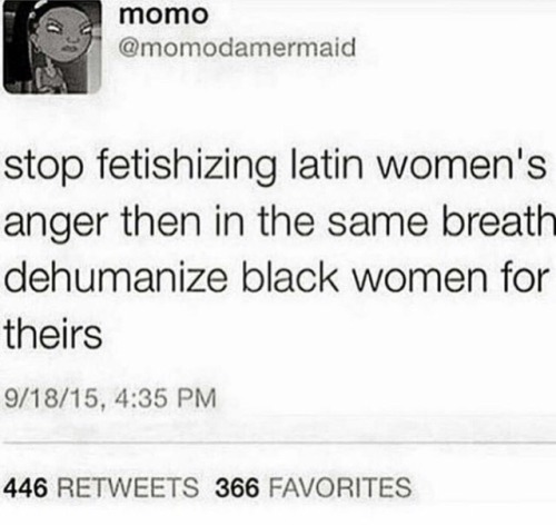 tashamak81: blackscreaming: Y'all love women with an attitude until she’s a black woman and yo