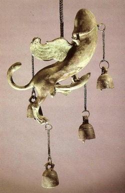 Tintinnabulum. In Ancient Rome, A Tintinnabulum Was A Wind Chime Or Assemblage Of