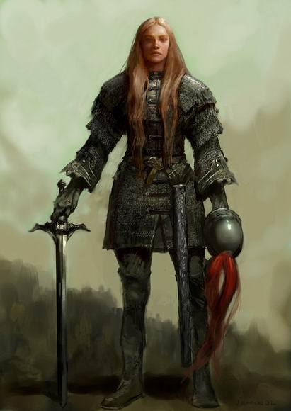 lohrien:Lord Of The Rings Character Concept Art by Justin Sweet