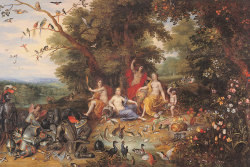 Jan Brueghel the Younger (Antwerp, 1601 - 1678) with Hendrick