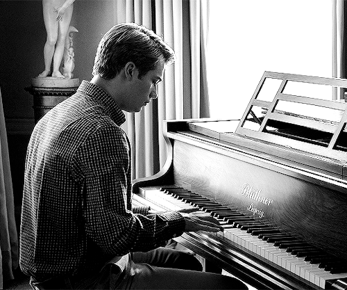 Lonely Sad Boy Playing The Piano Until He Found Someone To Share His Safe Place With :')