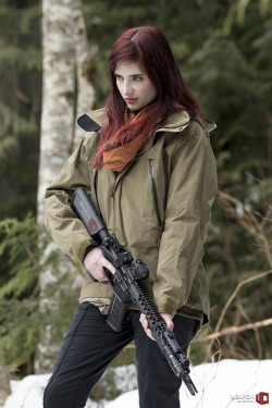 Weaponoutfitters:  Susan Coffey At Snoqualmie Passcenturion Arms Modular Rail In