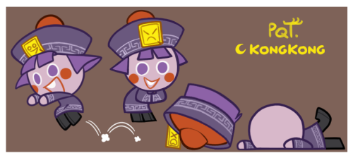 Kong Kong from Spookiz designed as a character from Cookie Run