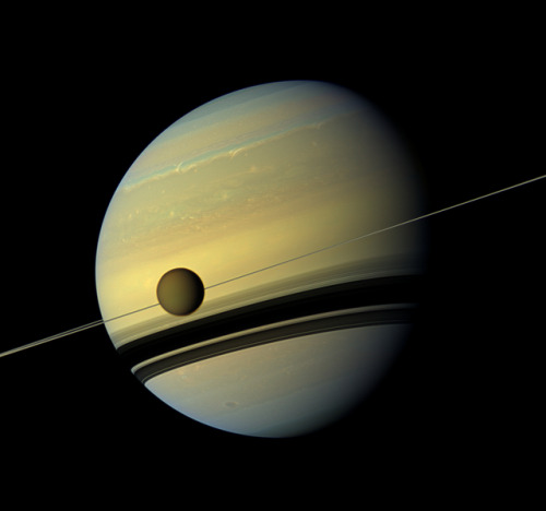 Titan: The Moon of SaturnOn this day in 1655 was discovered moon Titan of Saturn.Titan, Saturn’s lar