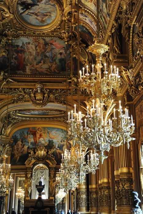 catchingtearsinrain:The Palais Garnier Opera House in Paris. Home of The Phantom